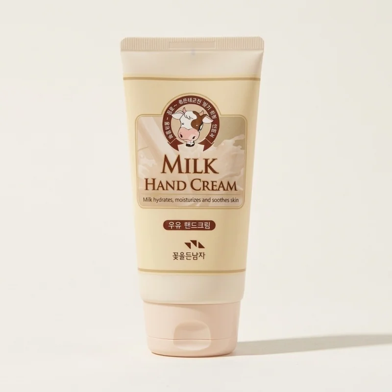FLOR DE MAN Milk Hand Cream 80ml - Nourishing Moisture for Soft Hands - Main Image