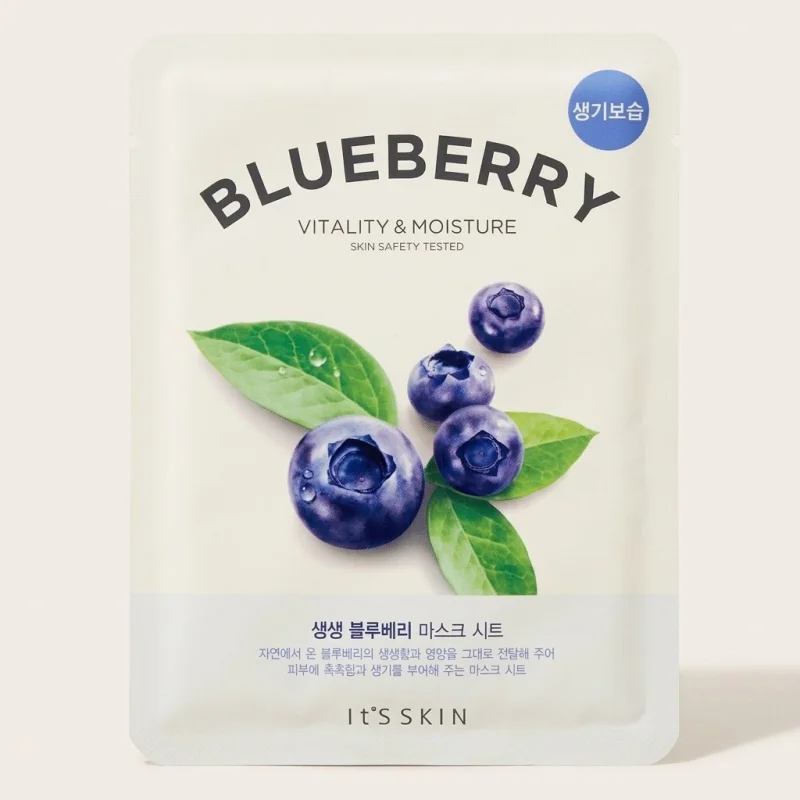 ITS SKIN The Fresh Mask Sheet Blueberry for Vitality and Moisture - Main Image