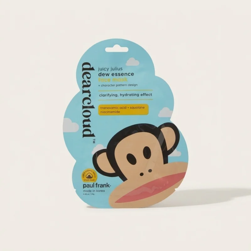 DEARCLOUD x Paul Frank Juicy Julius Dew Essence Mask - Clarifying & Hydrating - Main Image