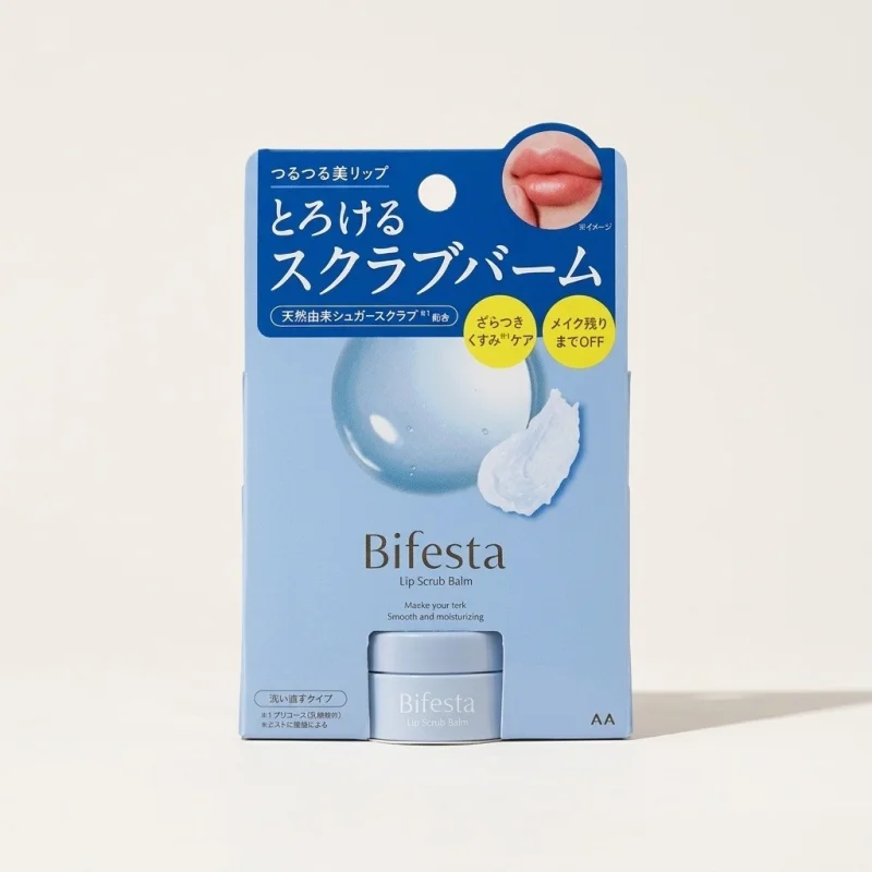 Bifesta Lip Scrub Balm with Natural Sugar for Smooth and Hydrated Lips - Main Image