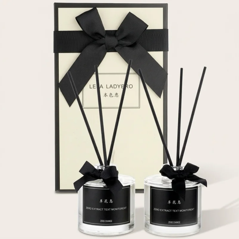 LELA LADYBRO Fragrance Diffuser Gift Set - 2-Piece Home Aromatherapy Reed Set - Main Image