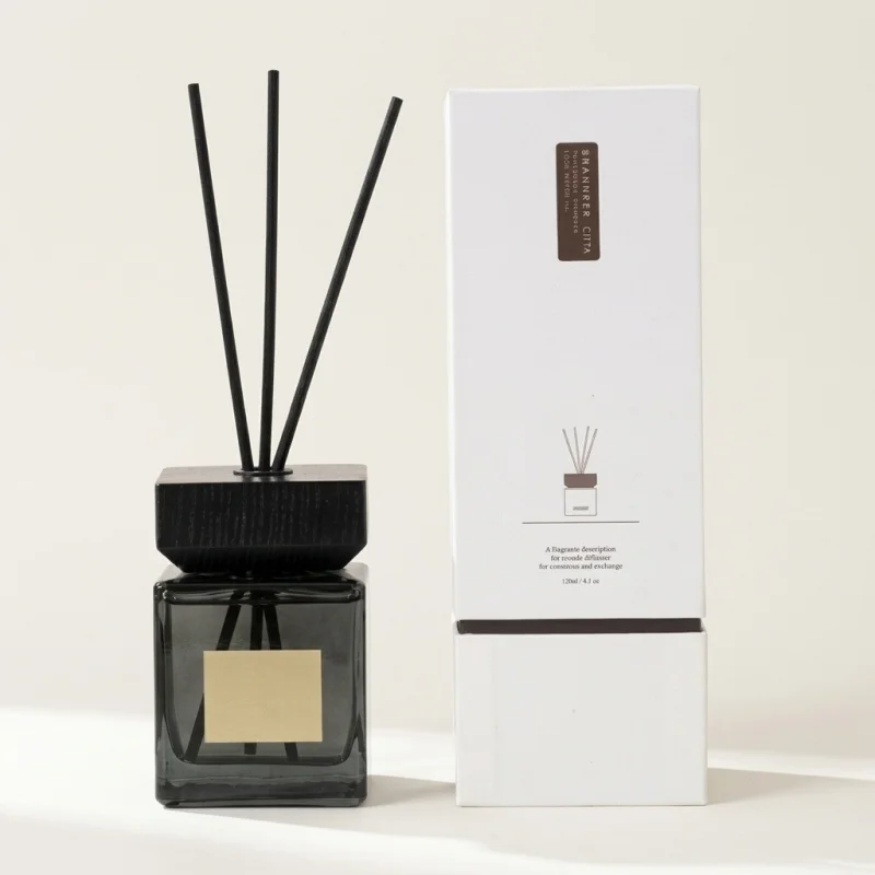 CITTA Cool Water Reed Diffuser - Elegant Home Fragrance with Fiber Sticks - Main Image