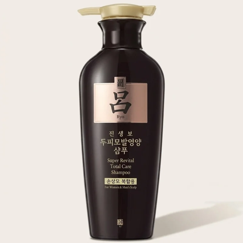 RYO Black Ginseng Super Revital Total Care Shampoo for Normal & Dry Scalp, 400ml - Main Image