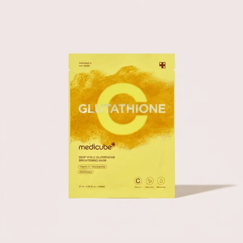 Medicube Deep Vita C Glutathione Brightening Mask - Radiance & Tone Correction - Main Image