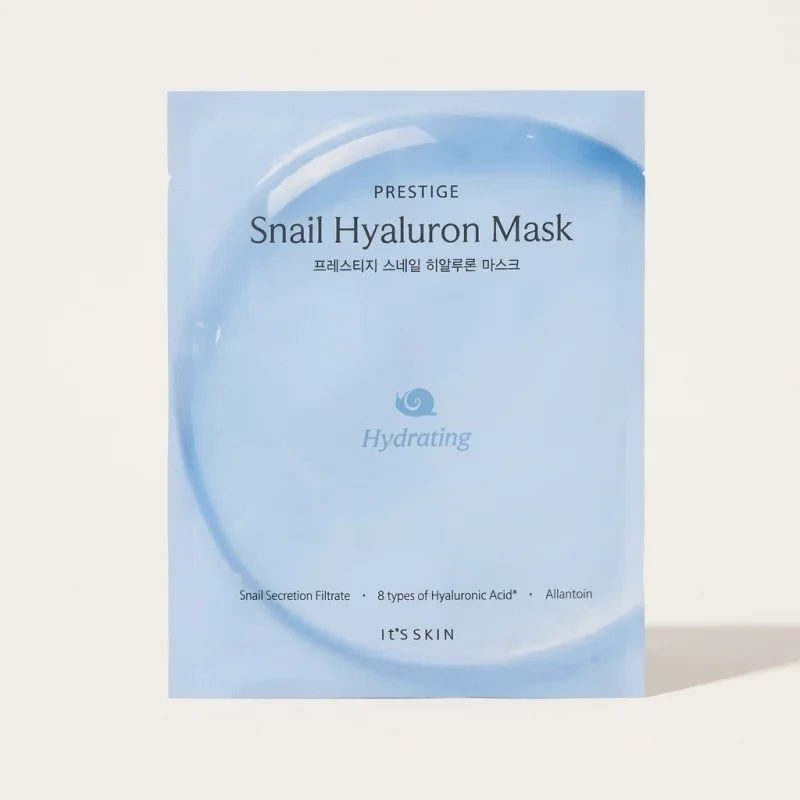 ITS SKIN Prestige Snail Hyaluron Mask - Hydrating 8-Layer Hyaluronic Sheet Mask - Main Image