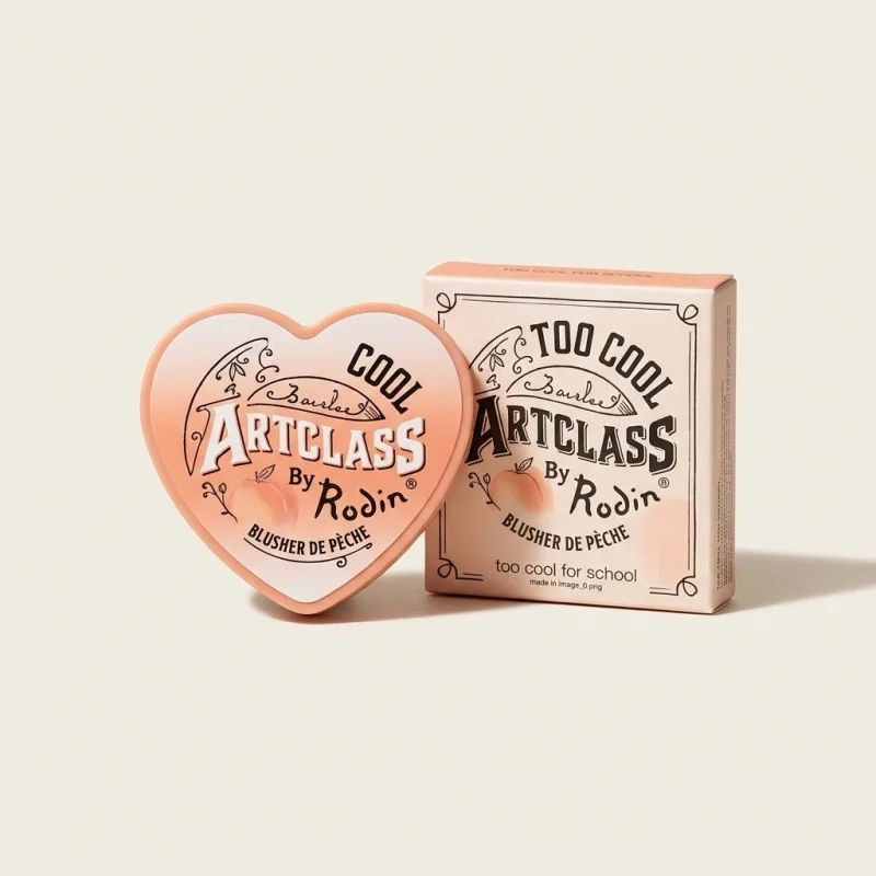 Too Cool For School Artclass By Rodin Blusher De Peche - 3-Color Peach Palette - Main Image