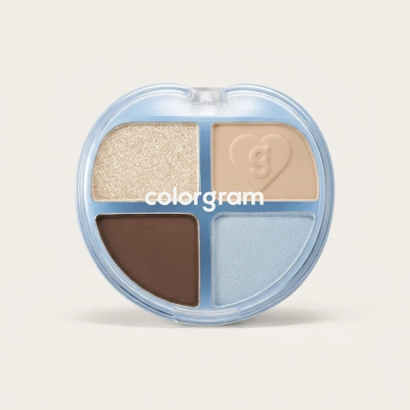 COLORGRAM Tintin Dory Eyeshadow Palette 02 Chestnut Dory - 4 Neutral Shades - Main Image