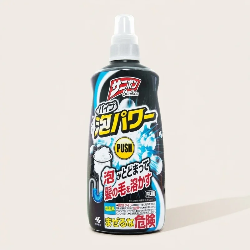Kobayashi Sani-bon Pipe Foam Power Cleanser for Hair and Slime Removal - Main Image