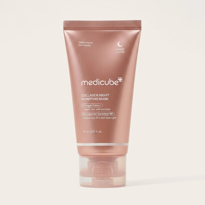 Medicube Collagen Night Wrapping Mask 75ml - Firming & Elasticity Sleep Mask - Main Image