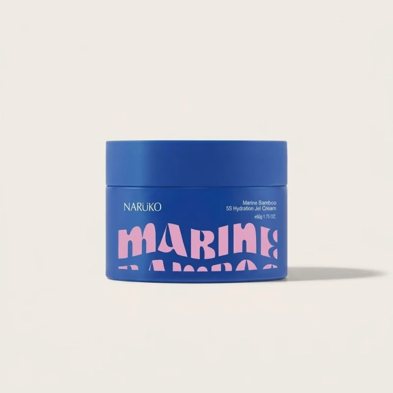 Naruko Marine Bamboo 5S Hydration Jel Cream, Lightweight Face Moisturizer, 50g - Main Image