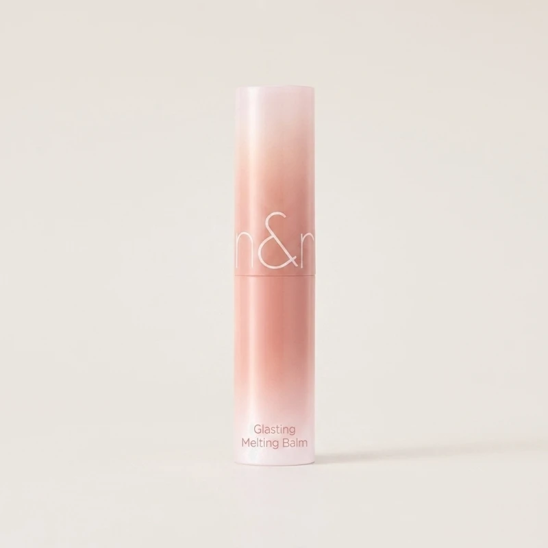 ROMAND Glasting Melting Balm 11 Buffy Coral - High-Shine Hydrating Lip Balm - Main Image