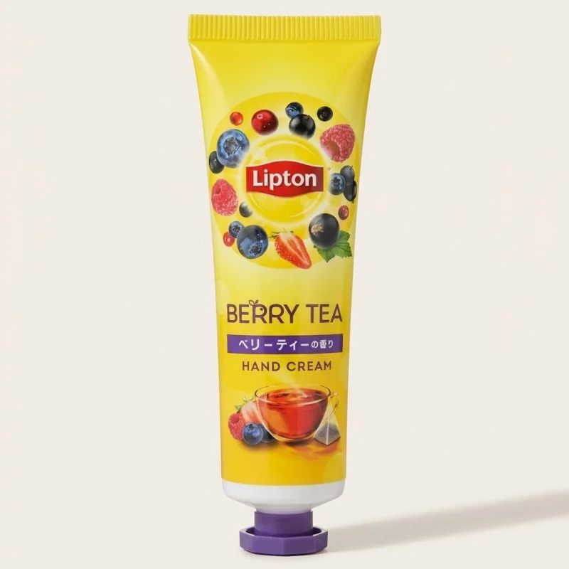 Lipton Berry Tea Scented Hand Cream - Moisturizing Formula with Shea Butter - Main Image