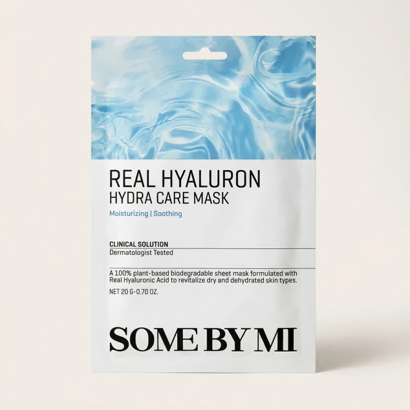 SOME BY MI Real Hyaluron Hydra Care Mask - Moisturizing Sheet Mask (20g) - Main Image