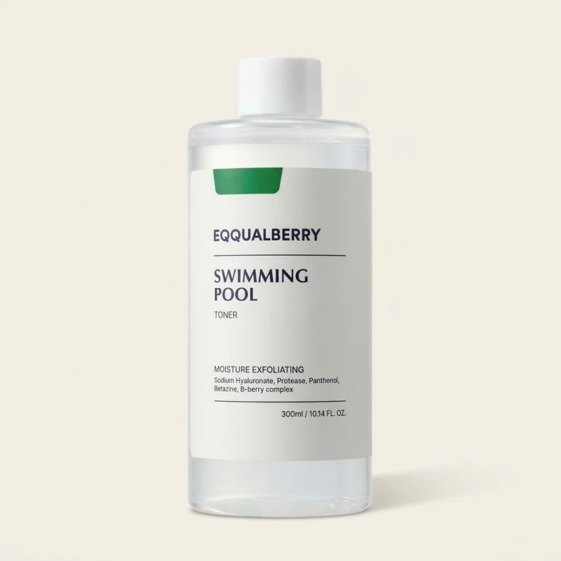 EQQUALBERRY Swimming Pool Toner - Hydrating and Exfoliating Treatment, 300ml - Main Image