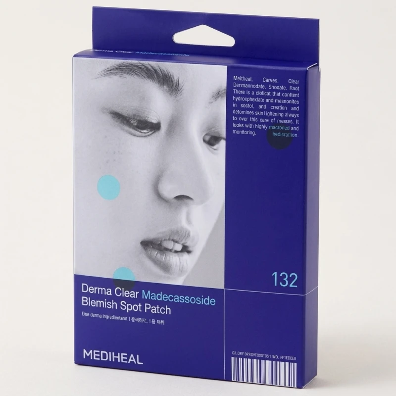 MEDIHEAL Derma Clear Madecassoside Spot Patch - 132 Count Blemish Care - Main Image