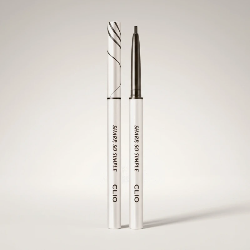 CLIO Sharp So Simple Waterproof Pencil Liner 03 Black Brown - Slim 2mm Tip - Main Image