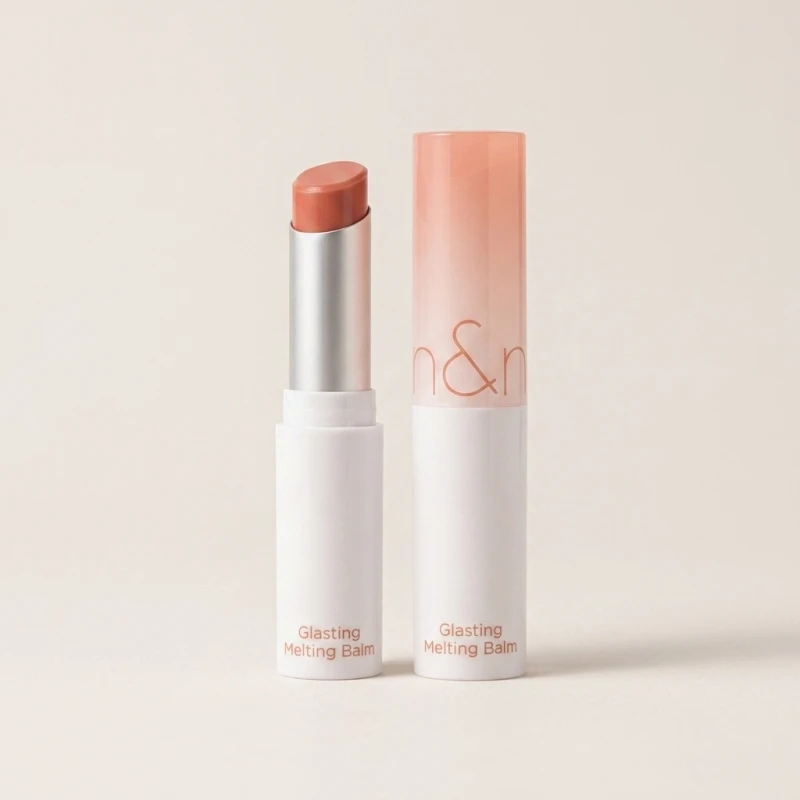 ROMAND Glasting Melting Balm 08 Coralia - Hydrating High-Shine Glossy Lip Tint - Main Image