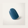 OHORA N Cream Indigo Semicured Gel Nail Strips - Deep Navy Gloss Finish 1