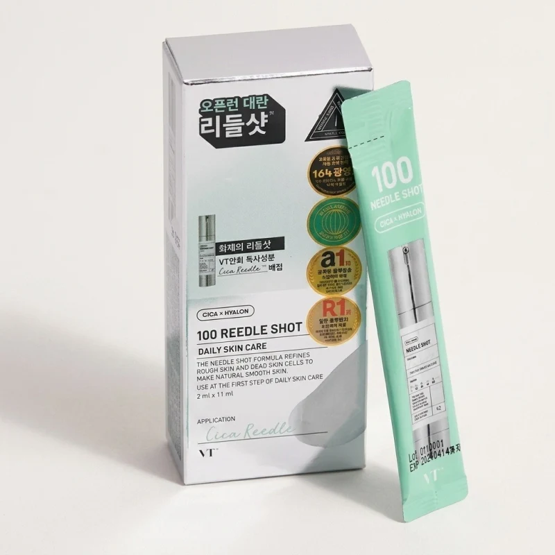 VT Cosmetics Reedle Shot 100 Daily Essence - 10 Individual Sachets - Main Image