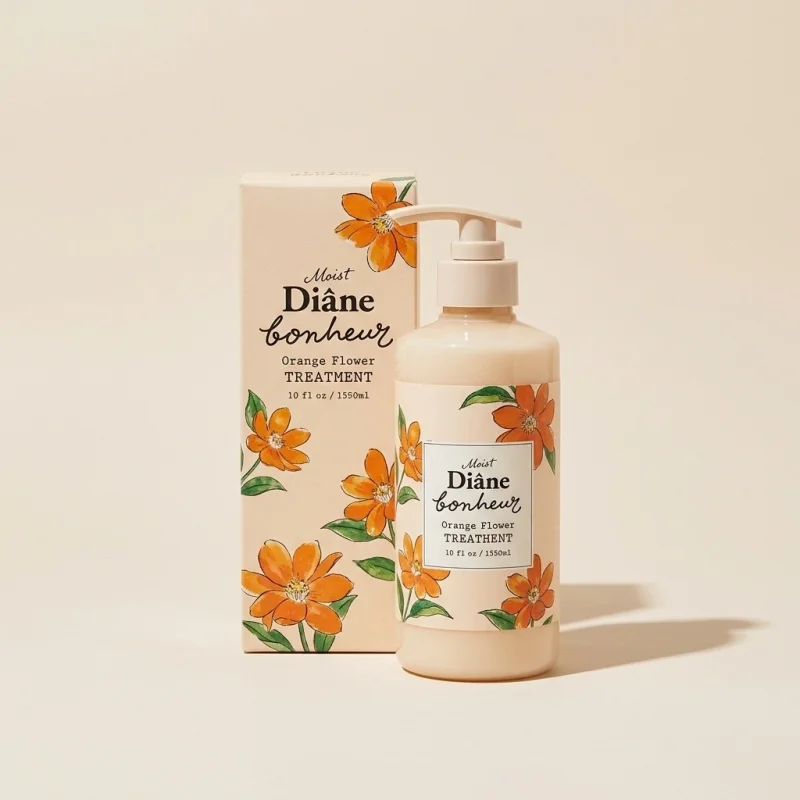 Moist Diane Bonheur Orange Flower Treatment - Moist & Relax Care, 500ml - Main Image