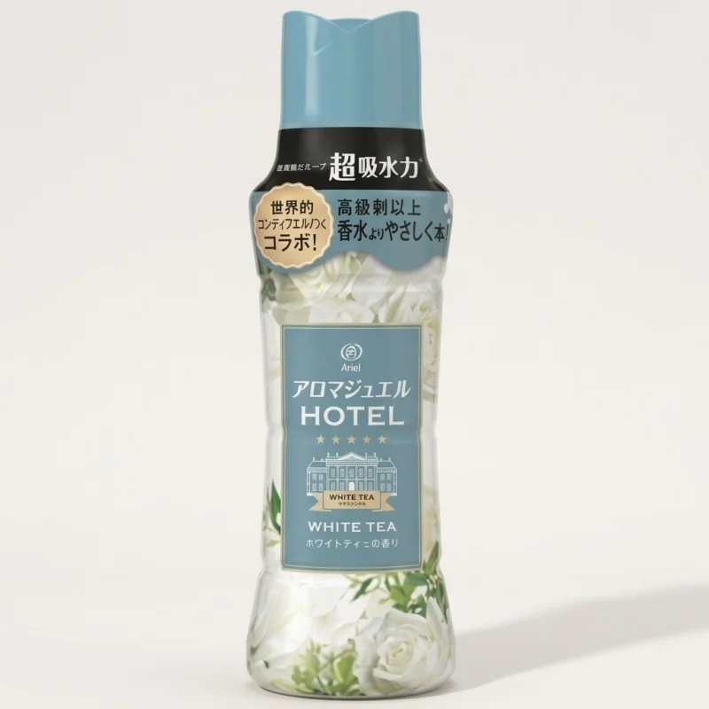 P&G Lenor Aroma Jewel Hotel Series White Tea Scent Booster Beads 420ml - Main Image