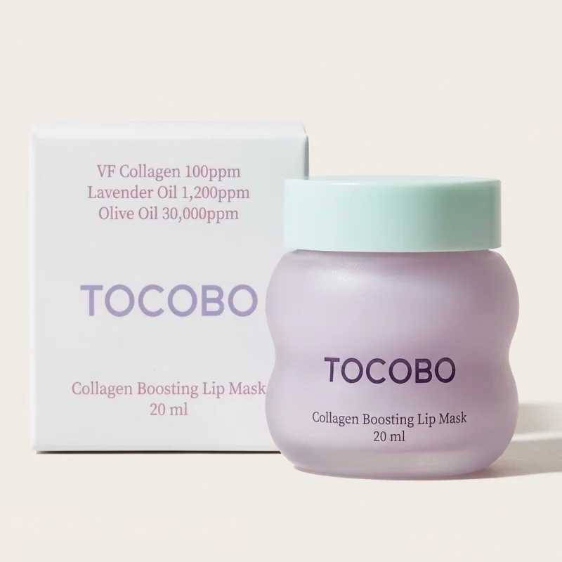 TOCOBO Collagen Boosting Lip Mask - Intensive Hydrating Night Care 20ml - Main Image