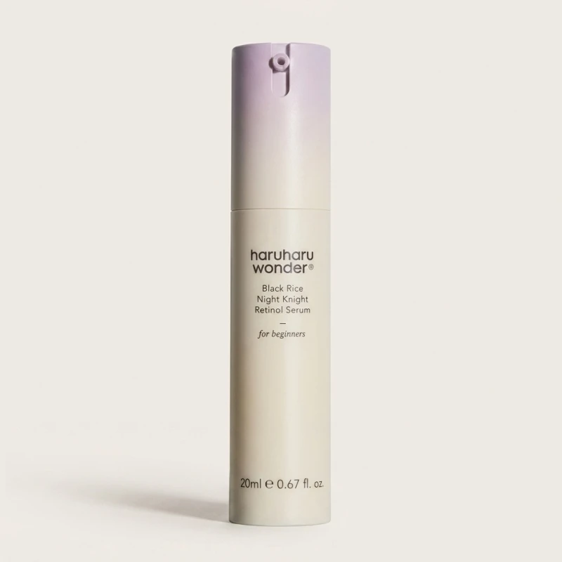 Haruharu Wonder Black Rice Night Knight Retinol Serum 20ml - Gentle Formula - Main Image