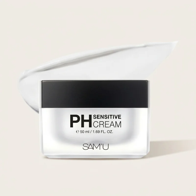 SAM'U PH Sensitive Cream 50ml - Hydrating Facial Moisturizer for Balanced Skin - Main Image