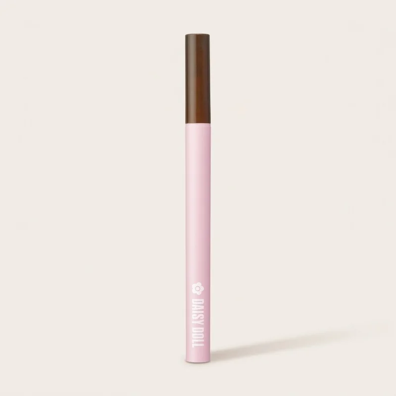 DAISY DOLL Long Lasting Eyeliner BR-01 Natural Brown - Smudge-Proof Liquid - Main Image