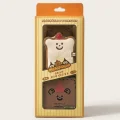 AMORTALS x Tsubo Papa Dark Chocolate Toast Makeup Puff Set, 3-Piece 1