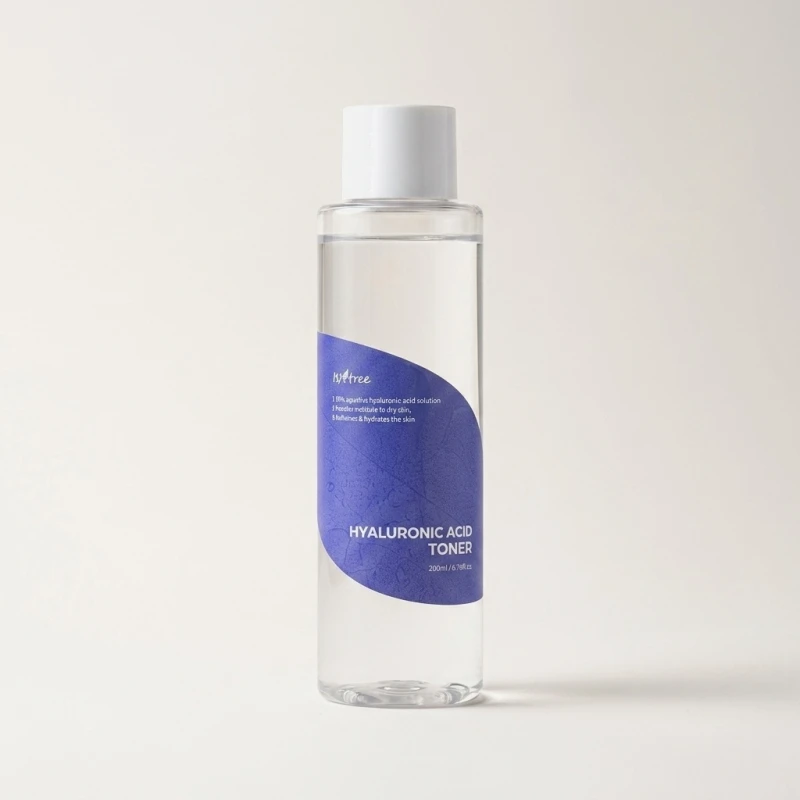 ISNTREE Hyaluronic Acid Toner 200ml - Triple HA Hydrating Facial Liquid - Main Image