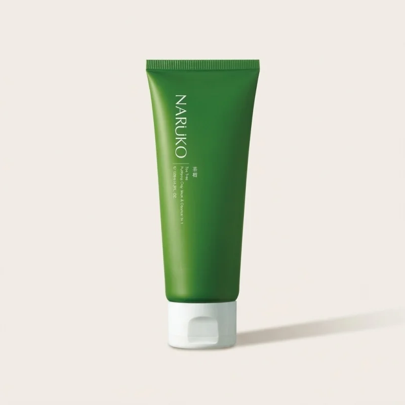 NARUKO Tea Tree Purifying Clay Mask & Cleanser 3-in-1, 120ml - Main Image