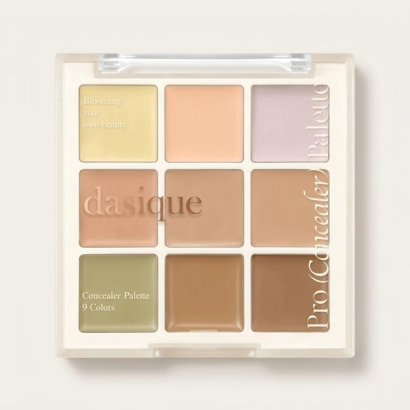 Dasique Pro Concealer Palette 02 Medium Cover - 9-Color Correcting & Contour - Main Image