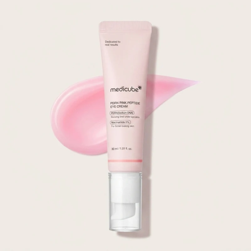 Medicube PDRN Pink Peptide Eye Cream 30ml - Firming & Dark Circle Care - Main Image