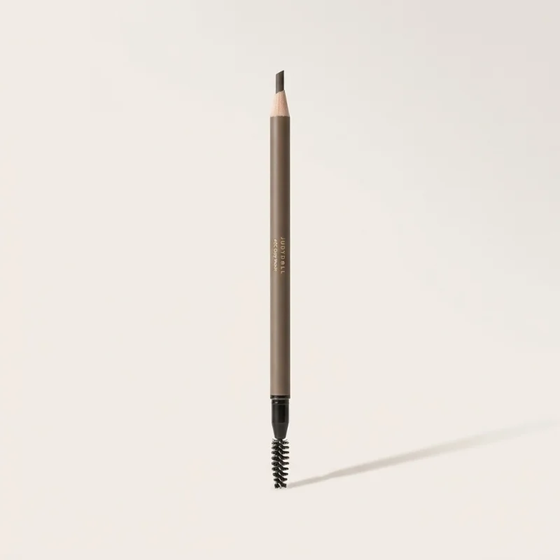 JUDYDOLL Eyebrow Pencil 02 Dark Brown - Dual-Ended Precise Brow Definer - Main Image