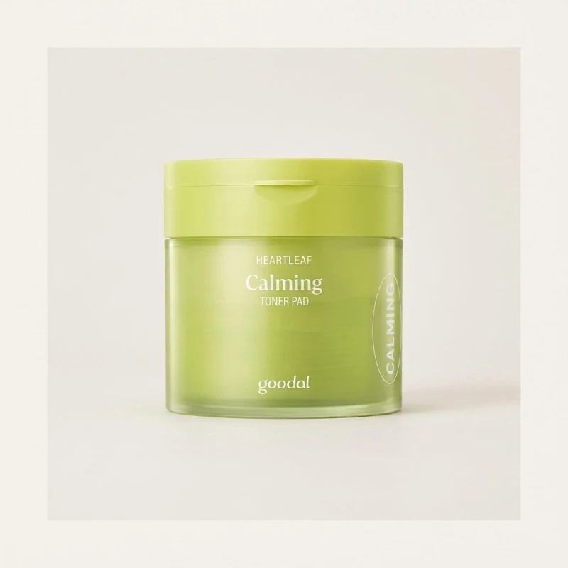 Goodal Heartleaf Calming Toner Pad - Soothing Care for Sensitive Skin, 70 Count - Main Image