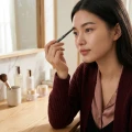 PERIPERA Speedy Eyebrow Auto Pencil 01 Black Brown - Dual-Ended Natural Finish 2