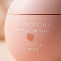 SKINFOOD Peach Cotton Zinc PCA Toning Cream - Matte Finish & Brightening 50ml  2