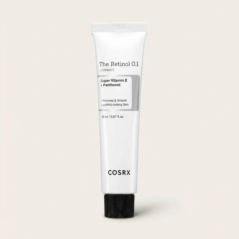 COSRX The Retinol 0.1 Cream 20ml - Firming Facial Moisturizer with Panthenol - Main Image