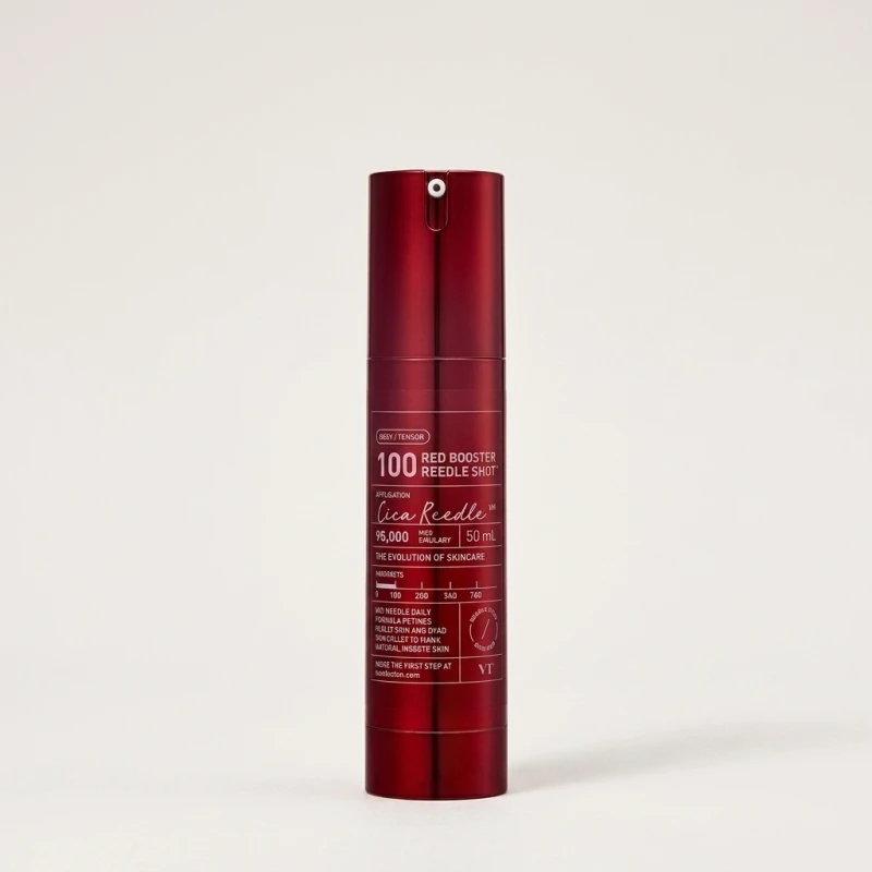 VT Cosmetics Red Booster Reedle Shot 100 - Cica Micro-Needle Essence 50ml - Main Image