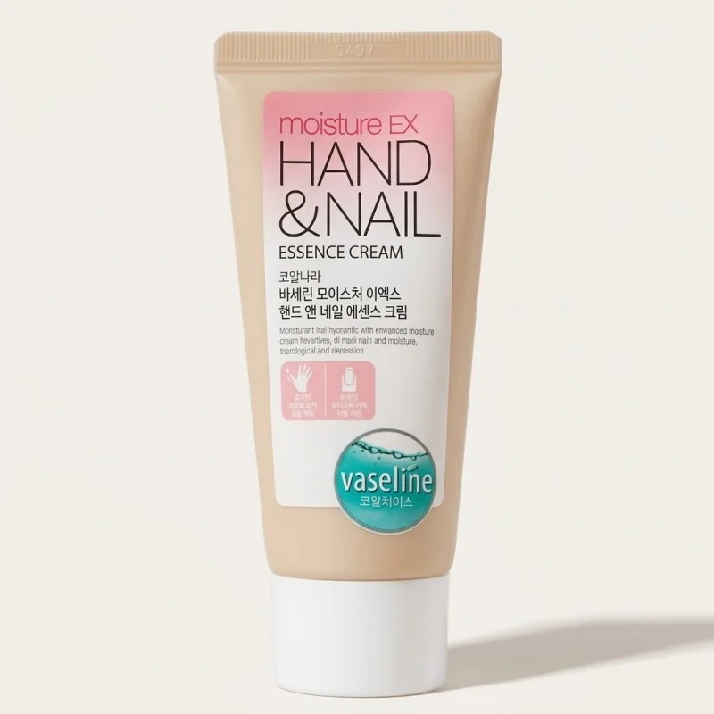 KWAILNARA Moisture EX Hand & Nail Essence Cream, 60ml with Vaseline - Main Image