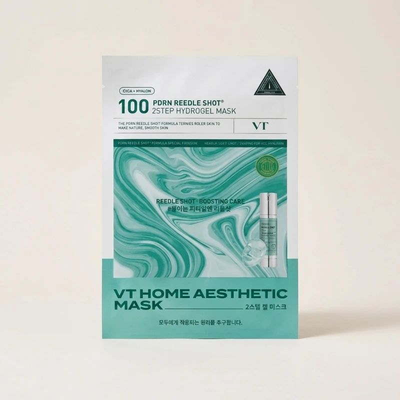 VT PDRN Reedle Shot 100 2-Step Hydrogel Mask - Elasticity & Radiance 5-Pack - Main Image