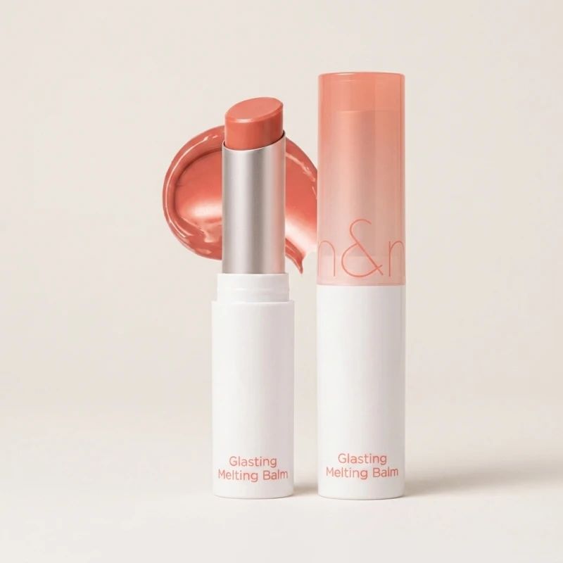 ROMAND Glasting Melting Balm 03 Sorbet Balm - High-Shine Hydrating Lip Balm - Main Image
