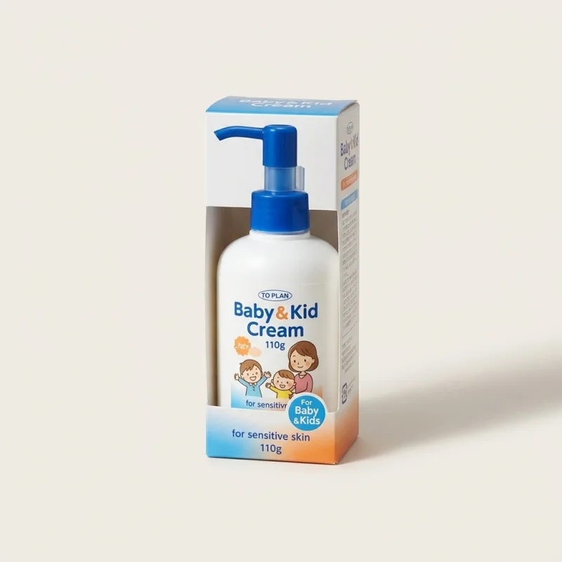 TO PLAN Baby & Kid Cream 110g - Ceramide & Collagen Moisturizer - Main Image
