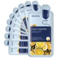 MEDIHEAL Dermaplus Green Tangerine Mask for Brightening and Toning (10 Count) 8