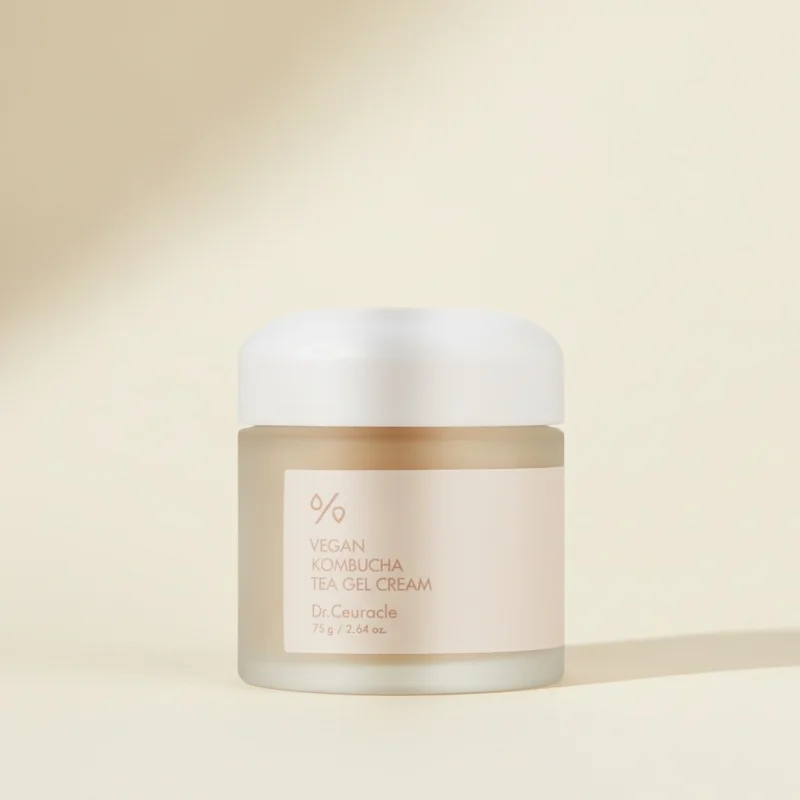 Dr. Ceuracle Vegan Kombucha Tea Gel Cream 75g - Hydrating Face Moisturizer - Main Image