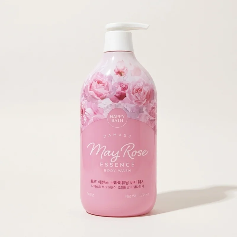 HAPPY BATH May Rose Essence Body Wash 900g – Brightening & Moisturizing - Main Image