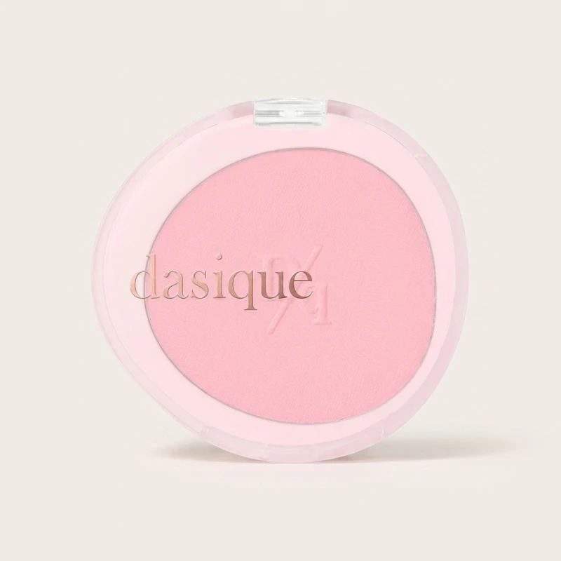 Dasique Soft Blur Cheek 03 Bubble Coral - Matte Powder Blush for Smooth Skin - Main Image