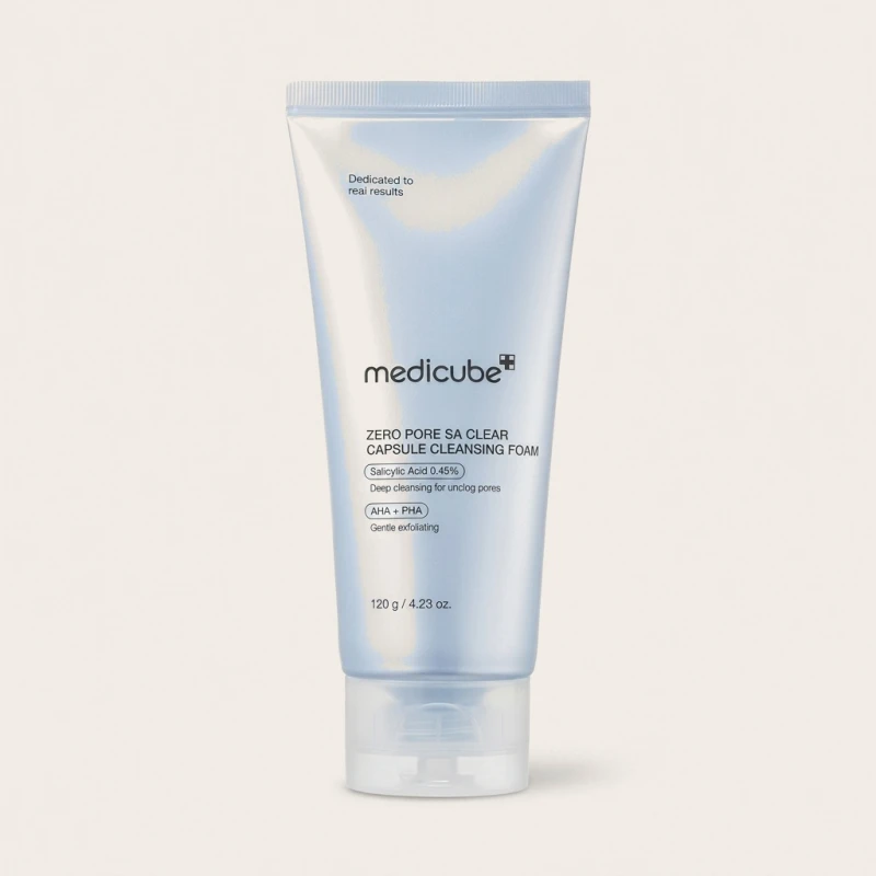 Medicube Zero Pore SA Clearing Capsule Cleansing Foam 120g - Deep Pore Care - Main Image