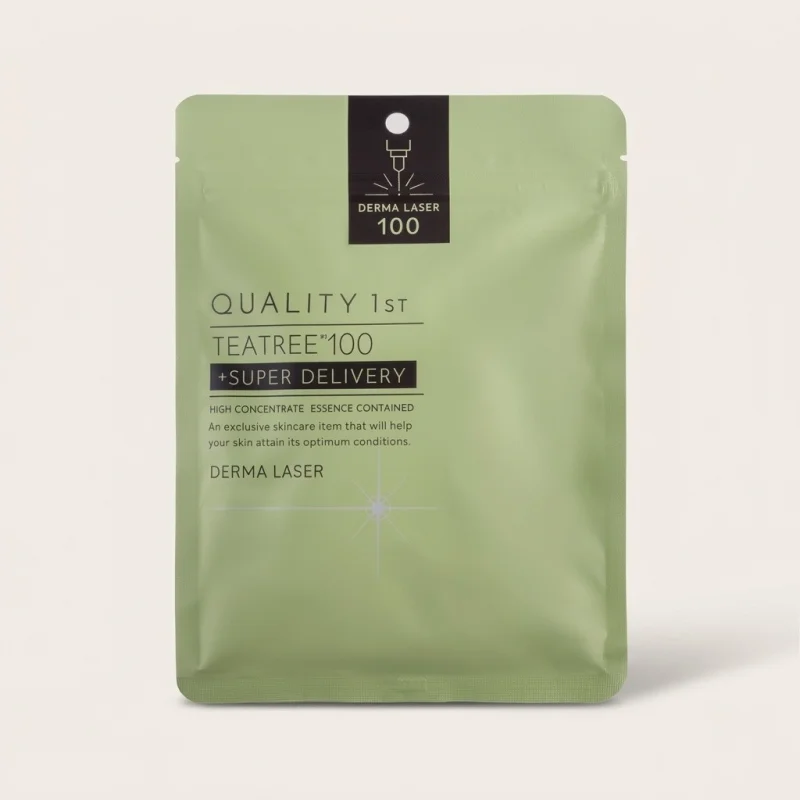 Quality 1st Derma Laser Teatree 100 Soothing Sheet Mask, 7 Sheets - Main Image
